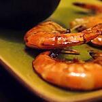 recette Gambas sautées au mliel