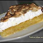 recette Tarte au citron meringuée facile