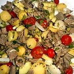 recette Salade de  langue de veau