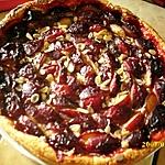 recette Tarte fine aux prunes