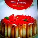 recette Charlotte aux fraises avec des gâteaux bretons