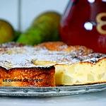 recette Gâteau à la ricotta et poires, sans farine et sans beurre!