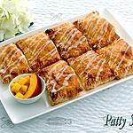 recette Feuilletés Pêche et Miel