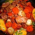 recette Tendrons de veau aux carottes des sables mijotés en cocotte