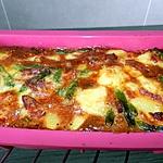 recette Terrine aux oeufs pomme de terre-haricots et lardons