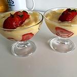 recette Dessert gourmand vanille - fraise
