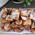 recette Pain perdu à la fleur d'oranger
