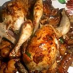 recette Cailles aux cépes
