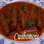 recette Merguez- sauce tomate façon Cuibonois.