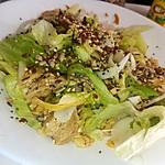 recette Salade de poulet au graines