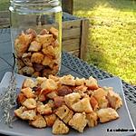 recette Croûtons ail et romarin