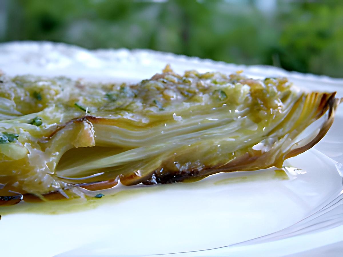 recette Fenouils fondants à l’huile d’anchois