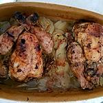 recette Coquelets citronés et ses pommes de terre boulangères
