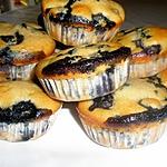 recette Muffins myrtille et lait de coco sans beurre