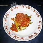 recette Chou farci au coulis de tomates