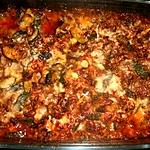 recette Gratin de courgettes au boeuf haché