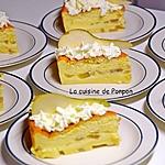 recette Gâteau magique aux poires flambées à la liqueur de poire Williams