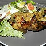 recette Cailles sauce crème moutardée au miel