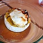 recette Camembert rôti au poires