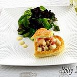 recette Vol au Vent de St Jacques à la Crème