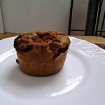 recette Muffins  aux fraises avec des graines de lin.  Recette pour 10 muffins