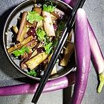 recette Aubergines à l'asiatique