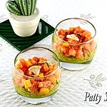 recette Verrines de Saumon et Salsa