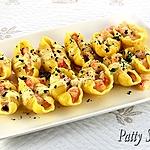 recette Conchiglioni aux Crevettes Sauce Newberg