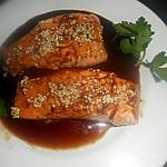 recette Pavé de saumon sauce tériyaki