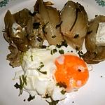 recette ENDIVES AU TARTARE ET OEUF AU PLAT