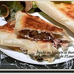recette Bricks au Boursin et thon