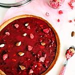 recette Tarte aux pralines roses