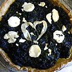 EPINARD : recette tarte chevre épinard