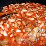 recette Haricots blancs à la tomate.