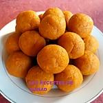 recette Ladoo besane (gâteaux indiens au pois chiche)