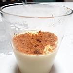recette Panna cotta au chocolat blanc et aux spéculoos