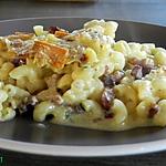 recette PÂTES AUX FROMAGE "ROUGETTE"