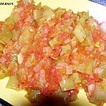 entrée chaude : recette Salade de poivrons et tomates (chaude/froide)