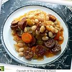recette Haricots blancs, carottes, chorizo