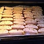 recette CROQUANTS AUX AMANDES ou AUX NOISETTES