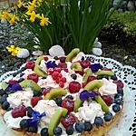 recette Tarte aux fruits  du  Printemps