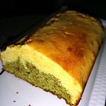 recette cake au citron et thé vert matcha