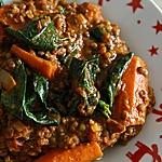 recette Mijoté de lentilles et carottes