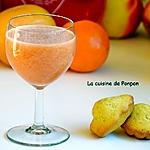 recette Jus d'orange, pamplemousse, kiwi et sirop d'amour, vegan