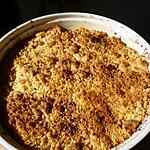 recette Crumble pommes-cannelle
