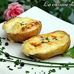 recette Pommes de terre farçies à la Tomme de Savoie