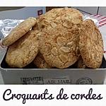recette CROQUANTS DE CORDES