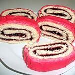 recette gâteau roulé (fourré à la confiture de fraise)