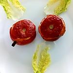 recette tomate farcie burrata lardons