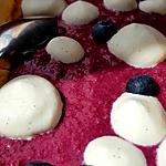 recette Tarte express myrtilles vanille